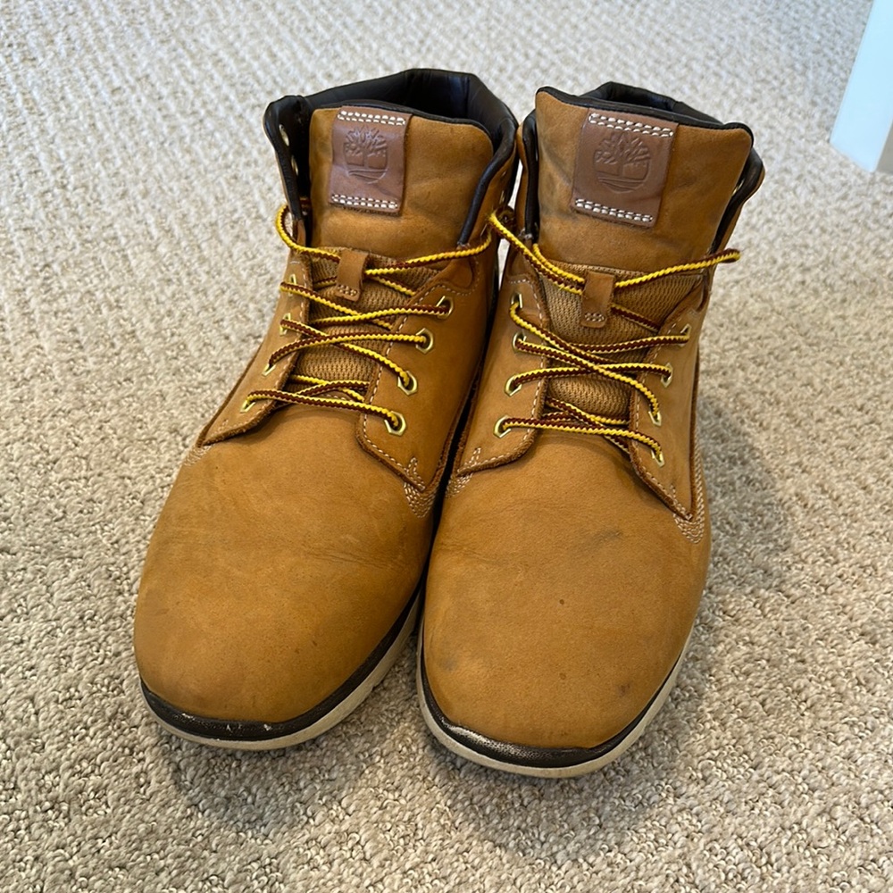 Timberland Men's Tan Leather Boots